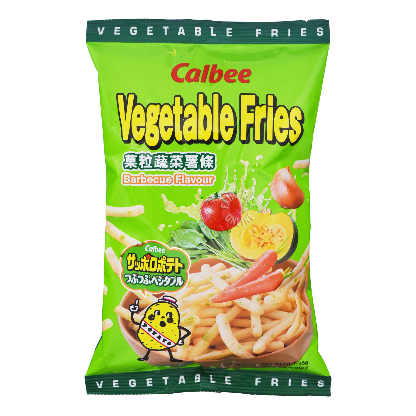 Calbee Vegetable Fries Chips - Barbeque