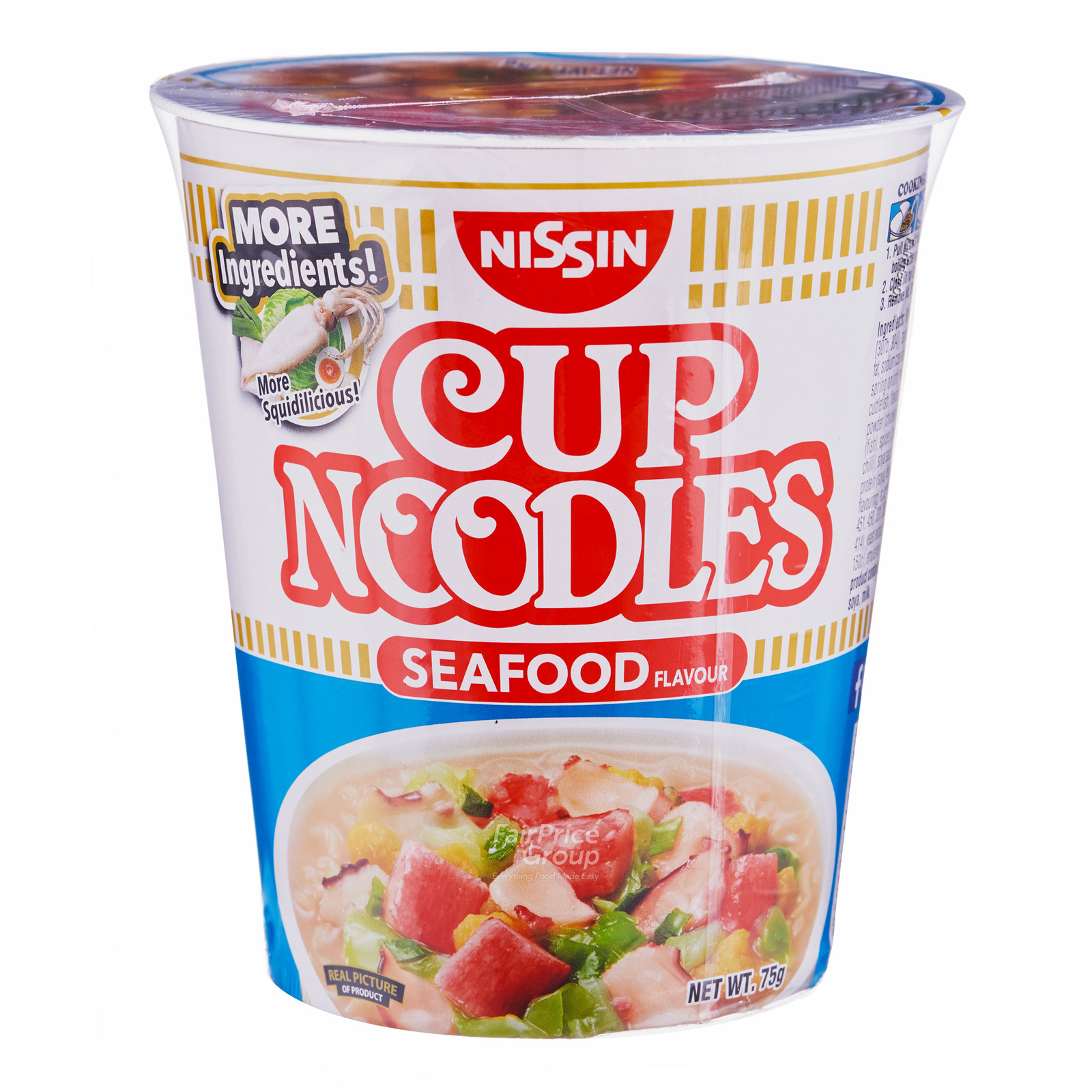 Nissin Instant Cup Noodles - Seafood