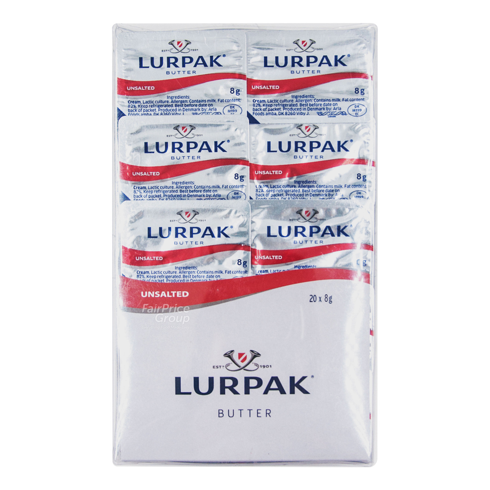 Lurpak Spreadable Mini Butter Unsalted NTUC FairPrice