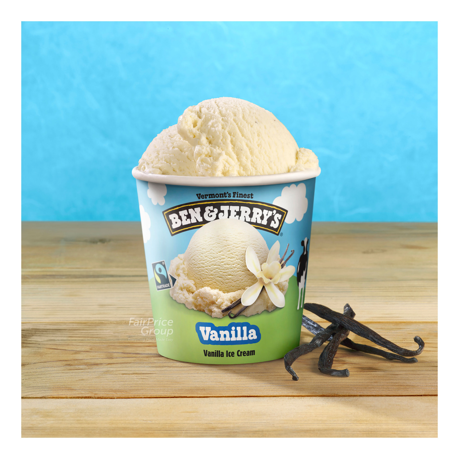 Ben & Jerry's Ice Cream - Vanilla | NTUC FairPrice