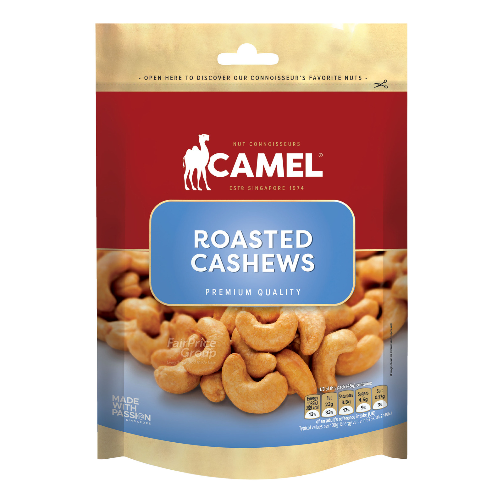 Camel Roasted Cashews