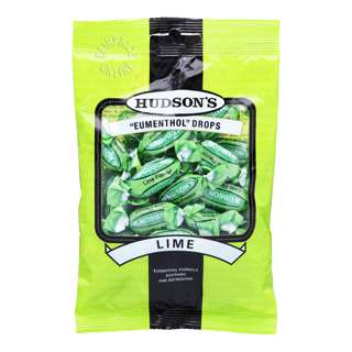 Hudson's Eumenthol Candy Drops - Lime