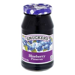 Smucker's Jam Preserves - Blueberry 