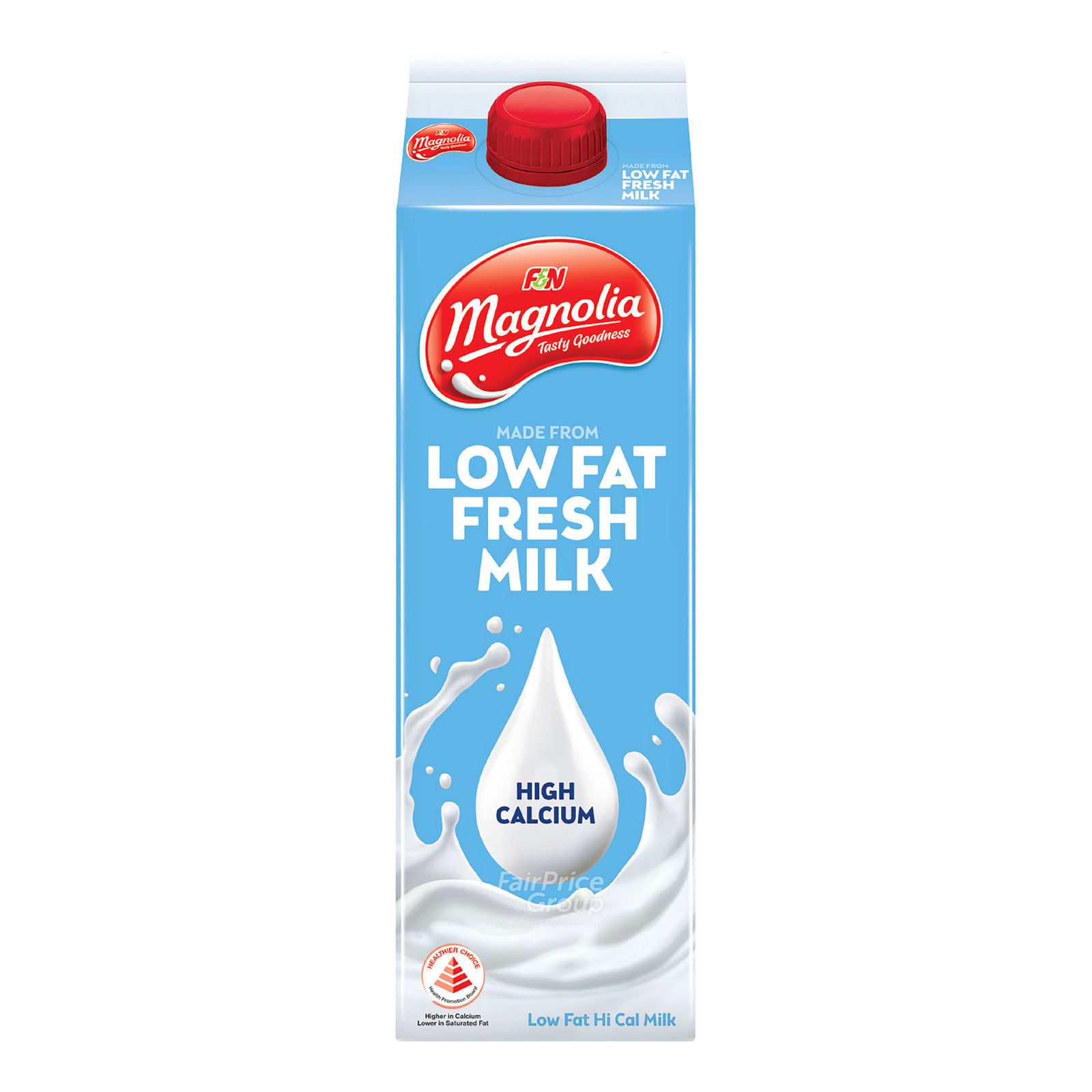 F&N Magnolia Low Fat HiCal Milk Fresh NTUC FairPrice