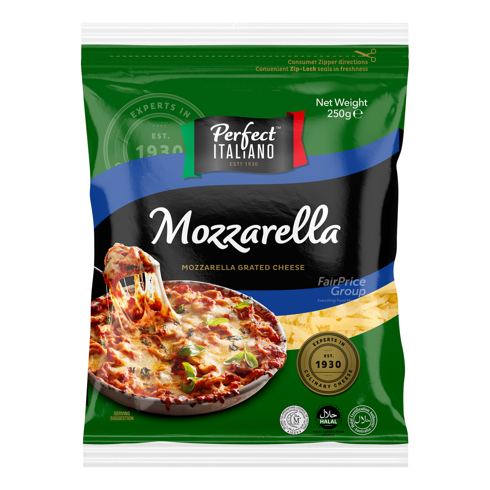 Perfect Italiano Cheese - Mozzarella (Grated)