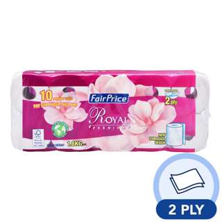 FairPrice Royal Premium Bathroom Tissue - Heavy Weight 2ply