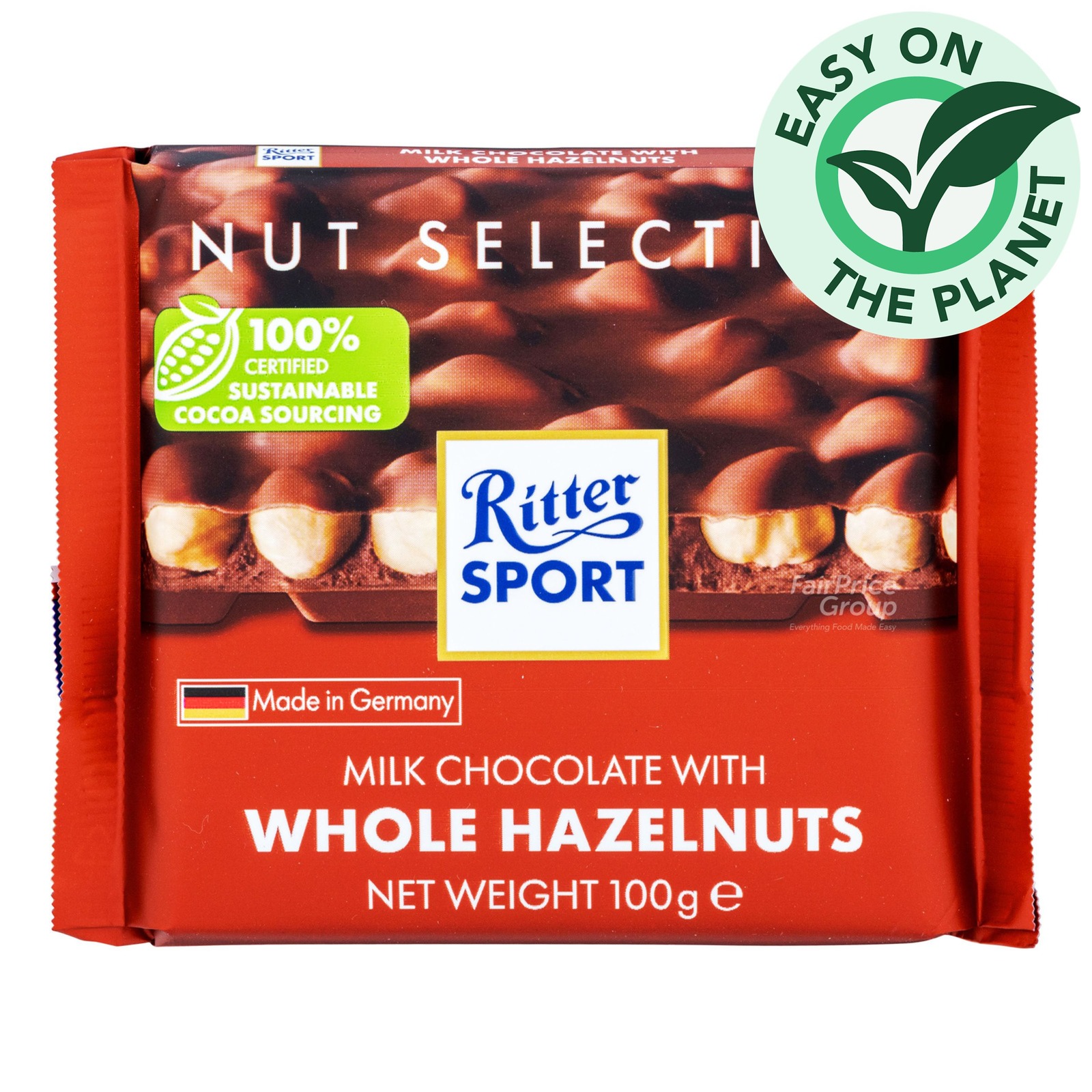Ritter Sport Chocolate - Whole Hazelnuts