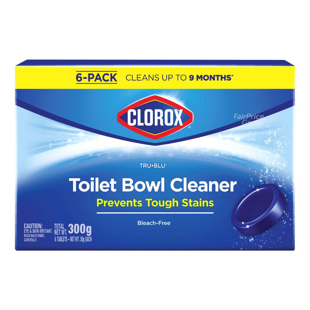 Clorox Toilet Bowl Cleaner Tablets Tru Blu NTUC FairPrice