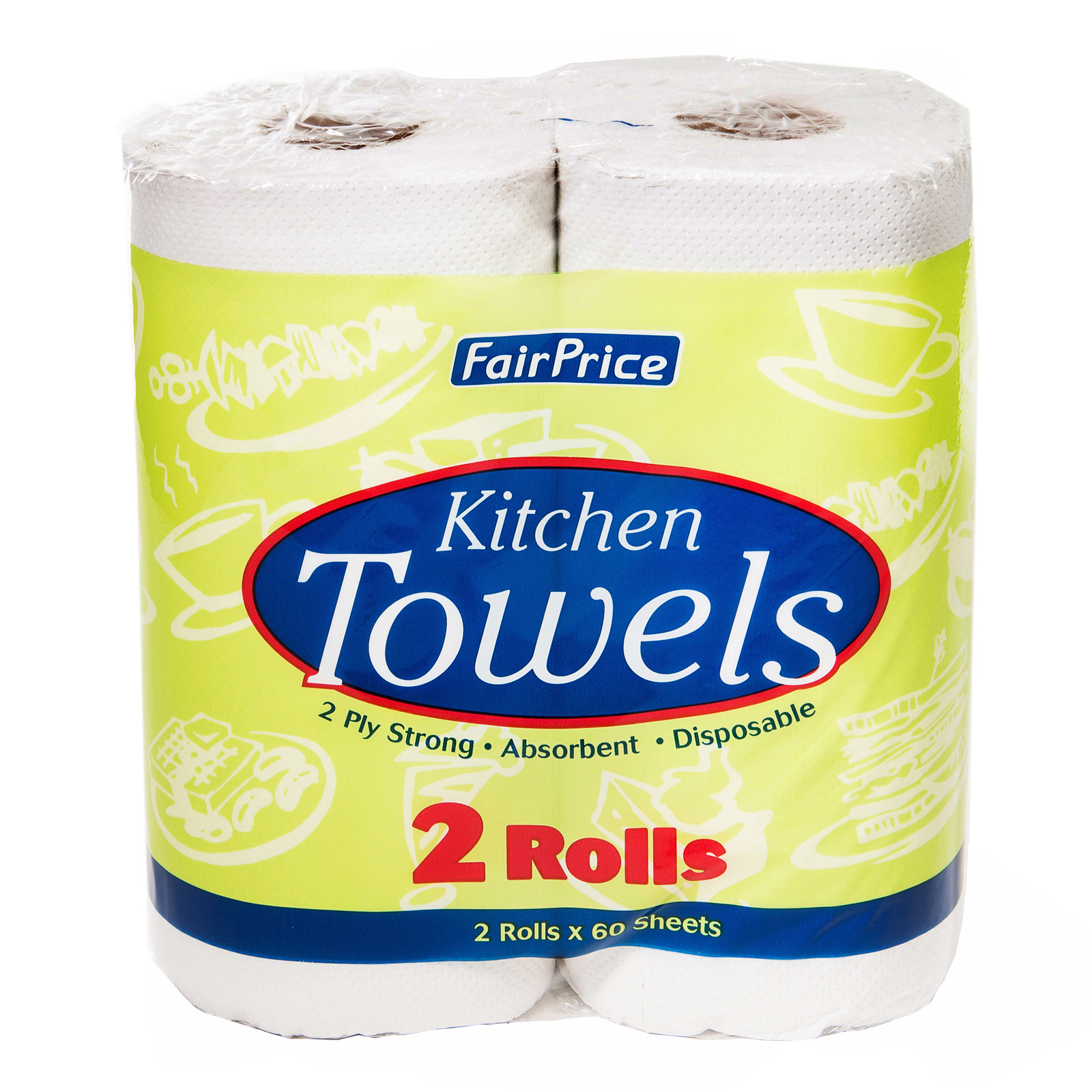 FairPrice Kitchen Towel Rolls NTUC FairPrice