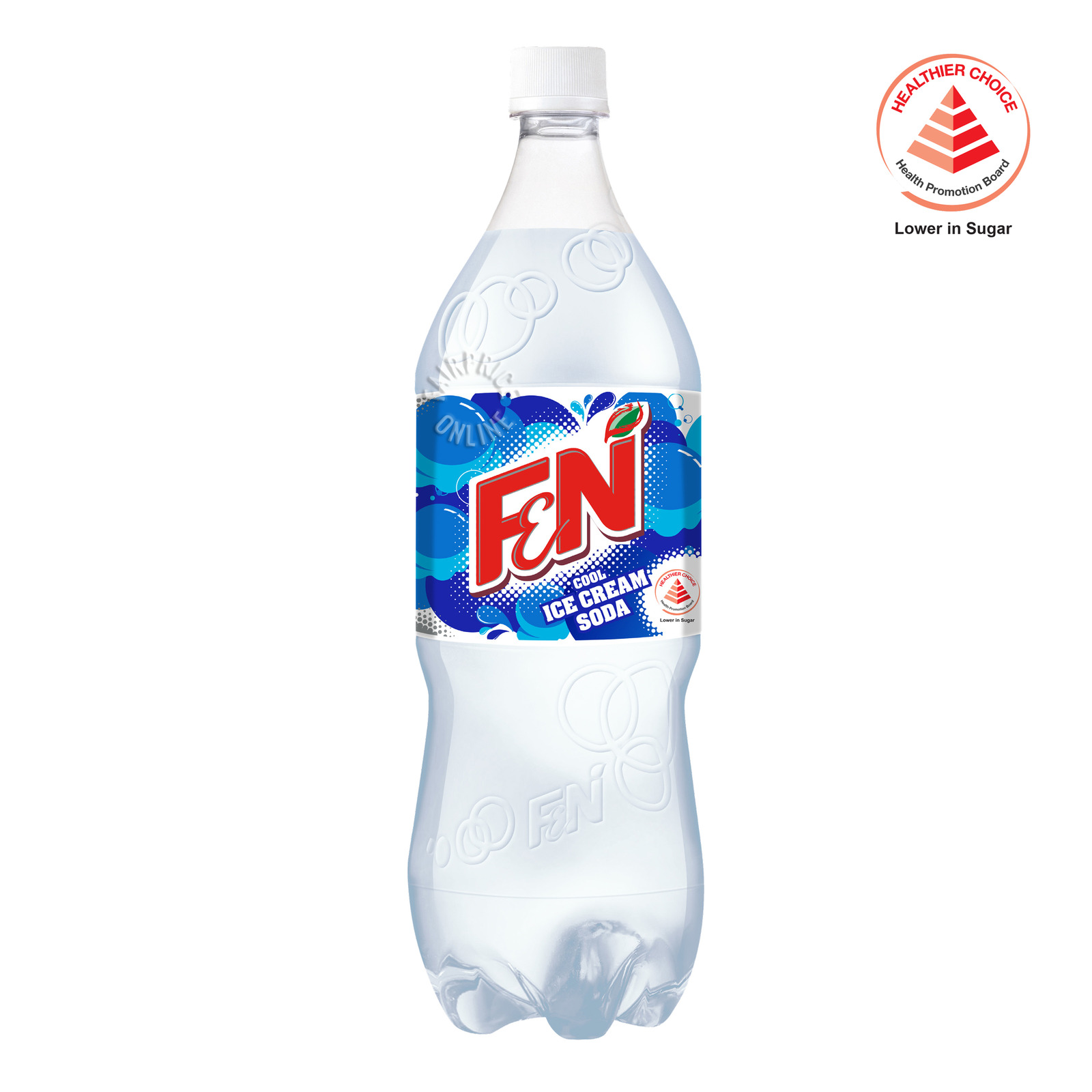 F&N Flavoured Bottle Drink - Cool Ice Cream Soda
