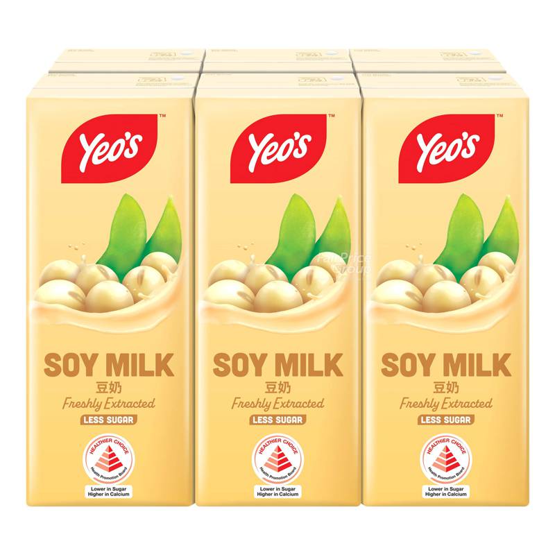 Yeo's Packet Drink Soy Bean Milk NTUC FairPrice