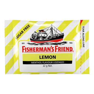 Fisherman's Friend Sugar Free Lozenges - Lemon Fisherman's Friend Sugar Free Lozenges - Lemon
