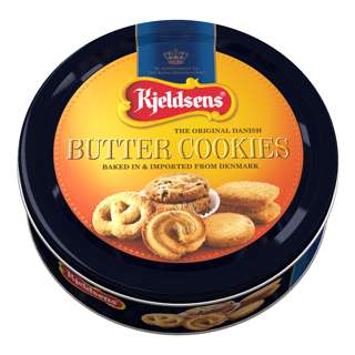 Kjeldsens Cookies Tin - Butter Kjeldsens Cookies Tin - Butter