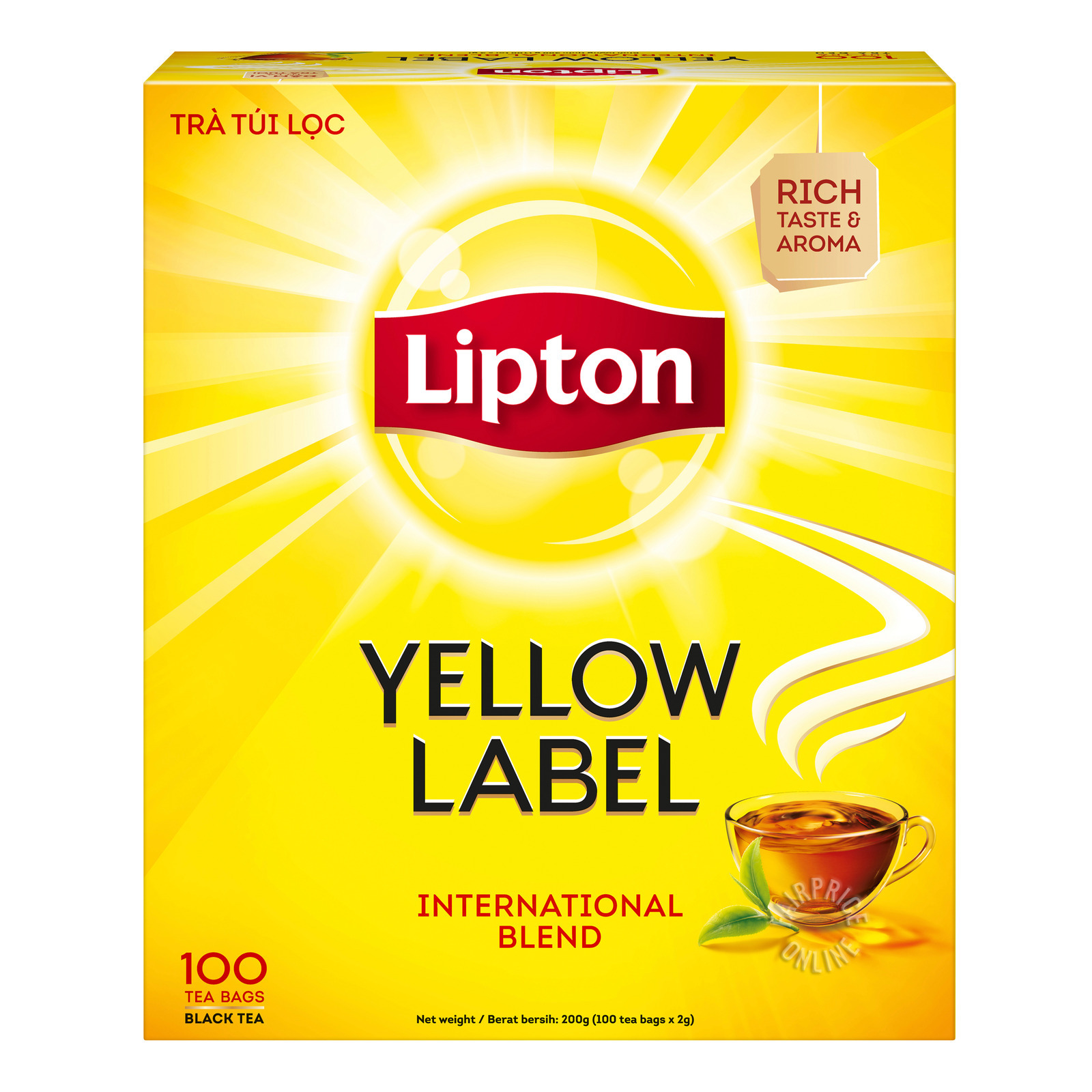 Lipton Yellow Label Tea Bags - International Blend | NTUC FairPrice