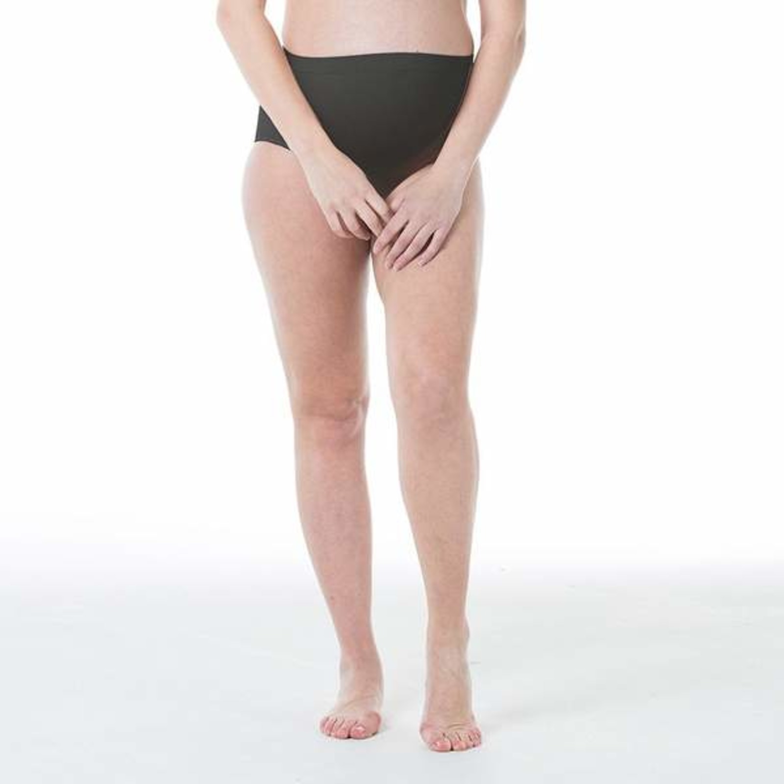 Spring Maternity Mavis Seamless Belly Support BriefBlack