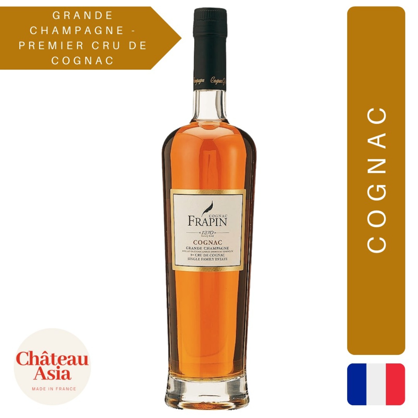 Cognac Frapin - Grande Champagne 1270