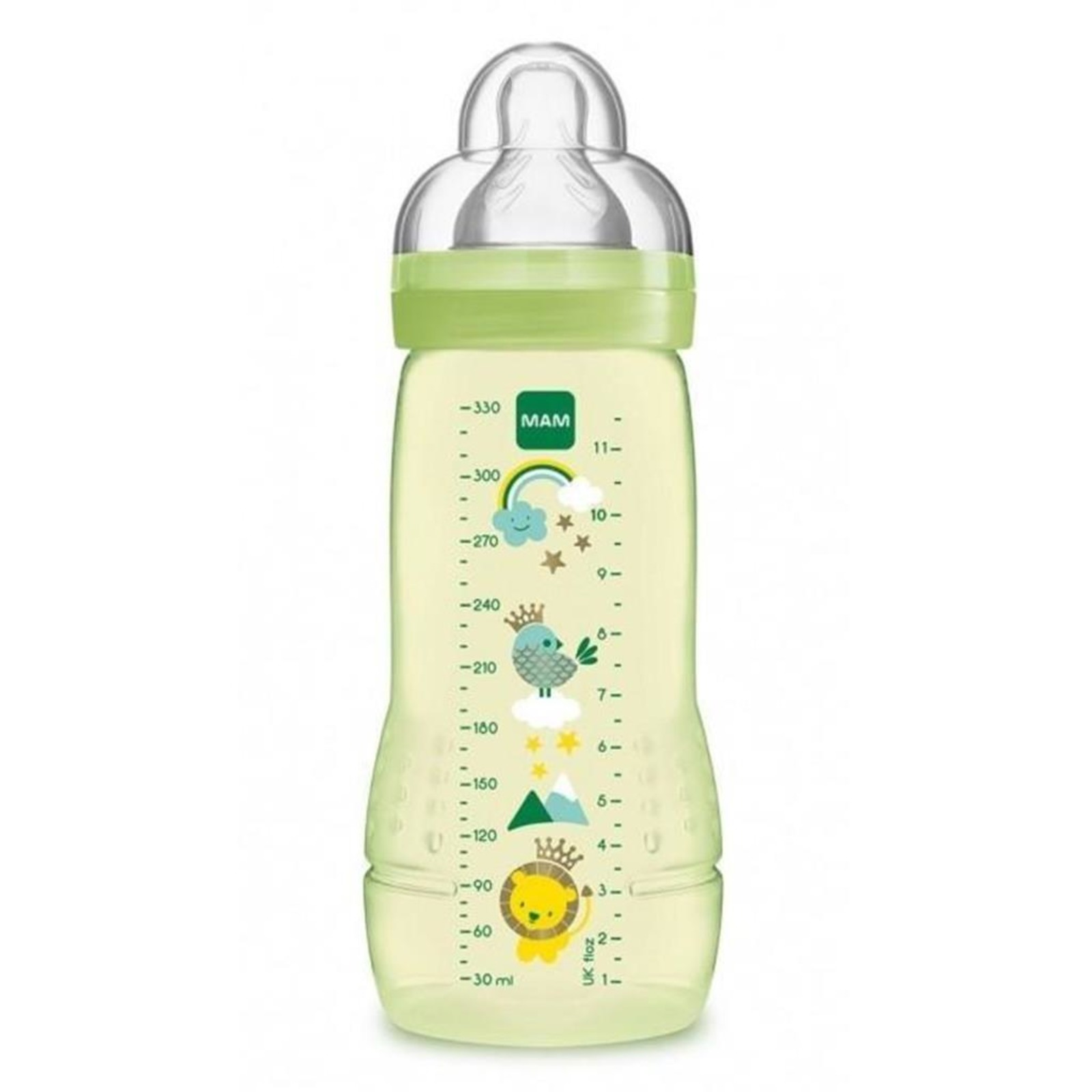 MAM Easy Start Baby Feeding Bottle - Green