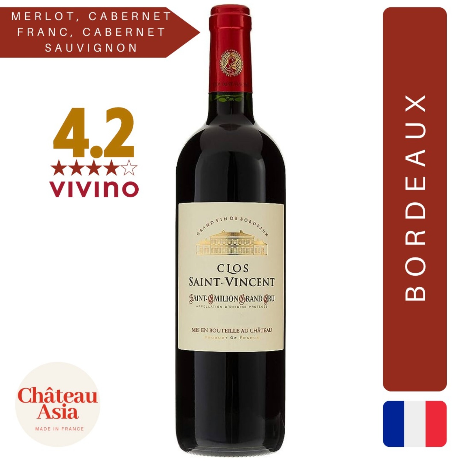 Chateau Clos Saint Vincent - Saint Emilion Grand Cru