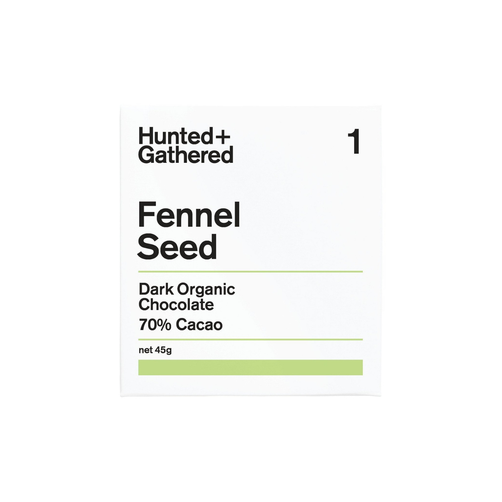 Hunted + Gathered Fennel Seeds Chocolate Bar NTUC FairPrice
