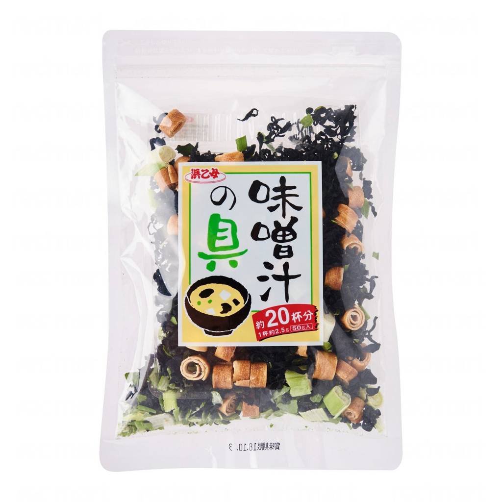 Hamaotome Miso Shiru No Gu Japanese Dried Miso Soup Contents NTUC