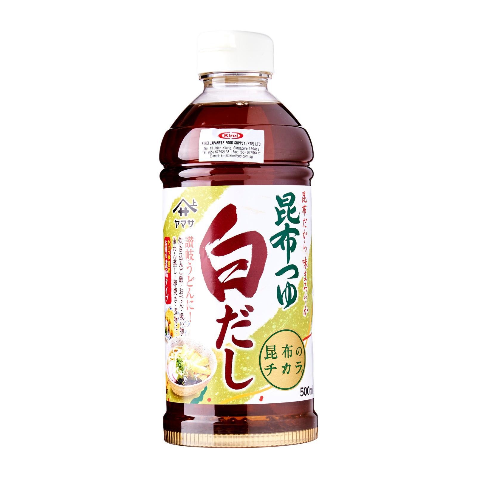 Yamasa Konbu Tsuyu Shiro Dashi Japanese Seaweed Kelp Soup Stock NTUC FairPrice