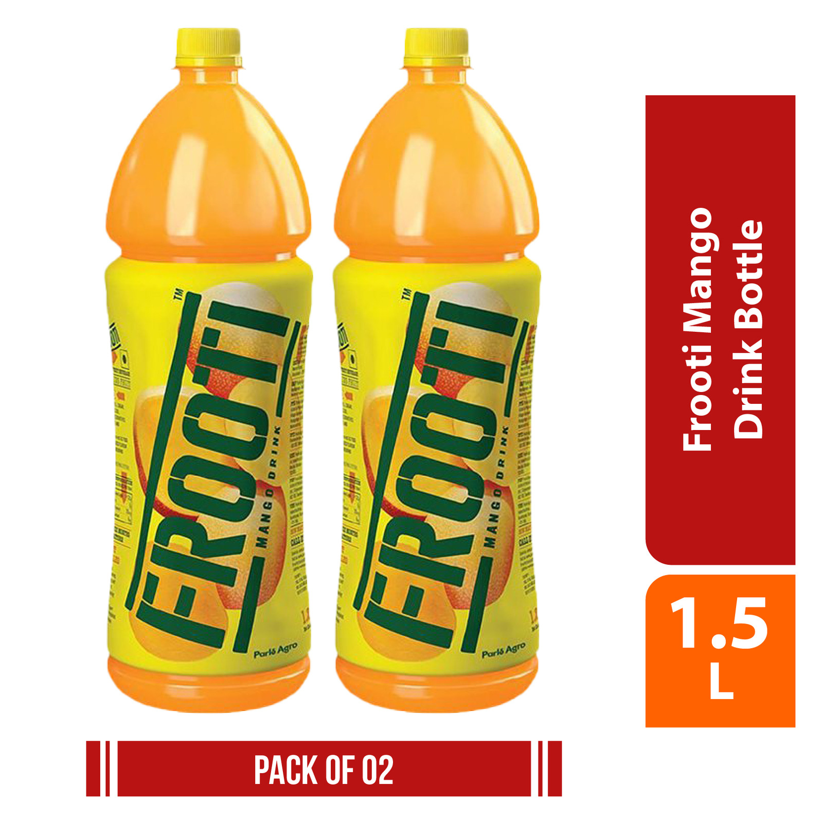 Frooti Frooti Mango Drink Bottle (pack of 2) NTUC FairPrice