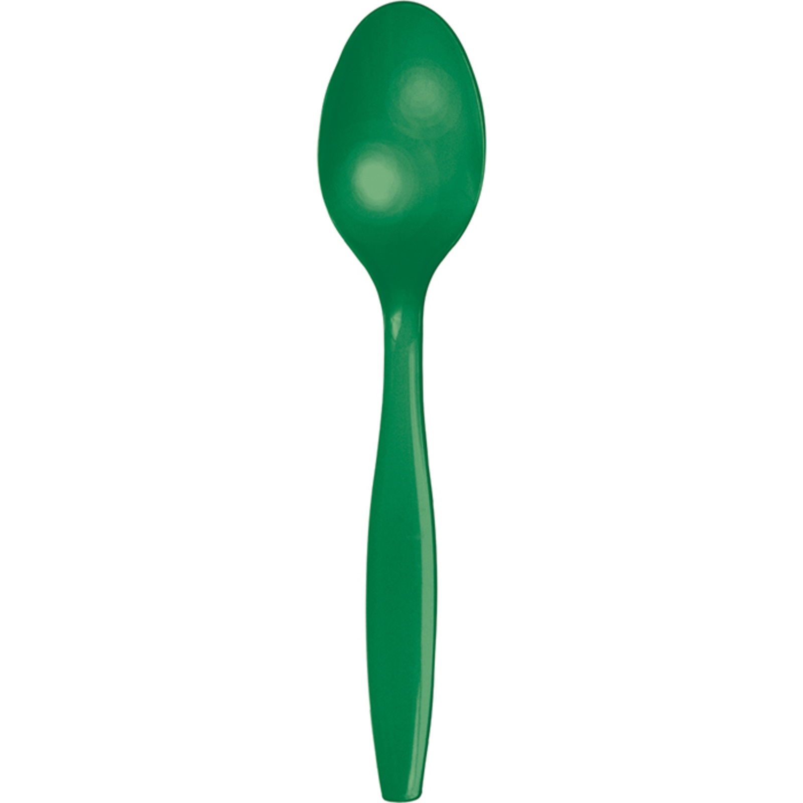 Creative Converting Green Plastic Dessert Spoons NTUC FairPrice
