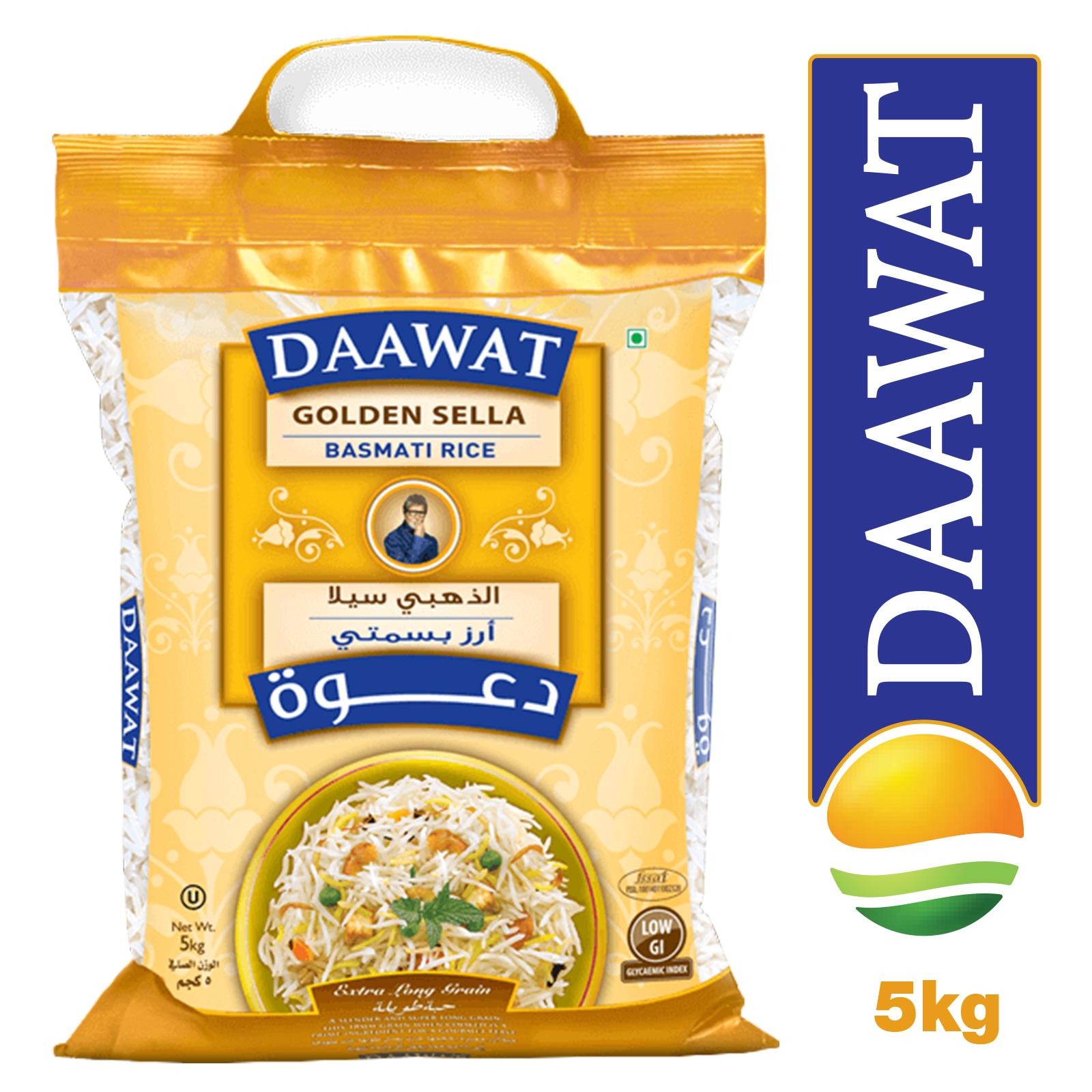 Daawat Golden Sella Basmati Rice By Sonnamera NTUC FairPrice