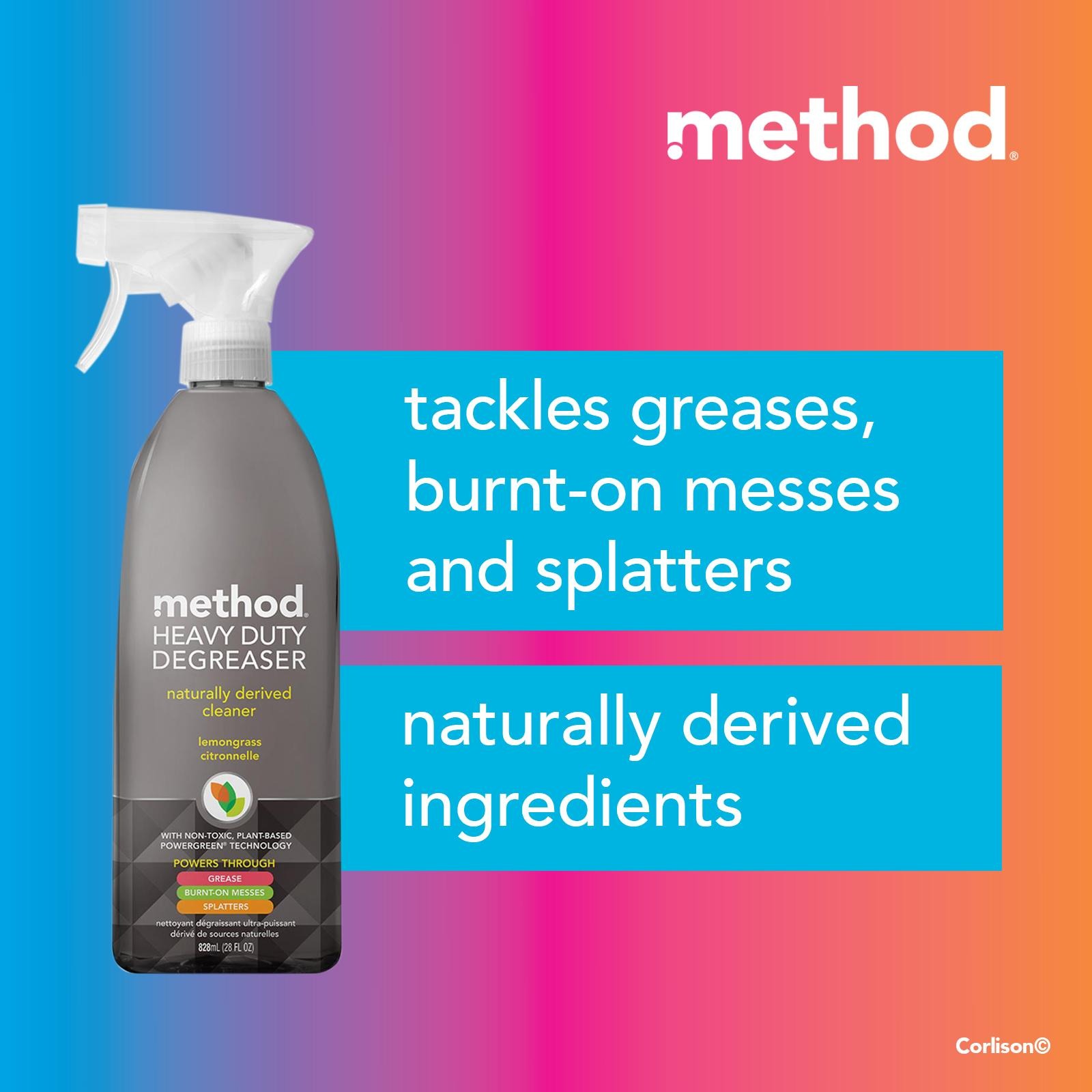 Method Heavy Duty Degreaser Lemongrass NTUC FairPrice