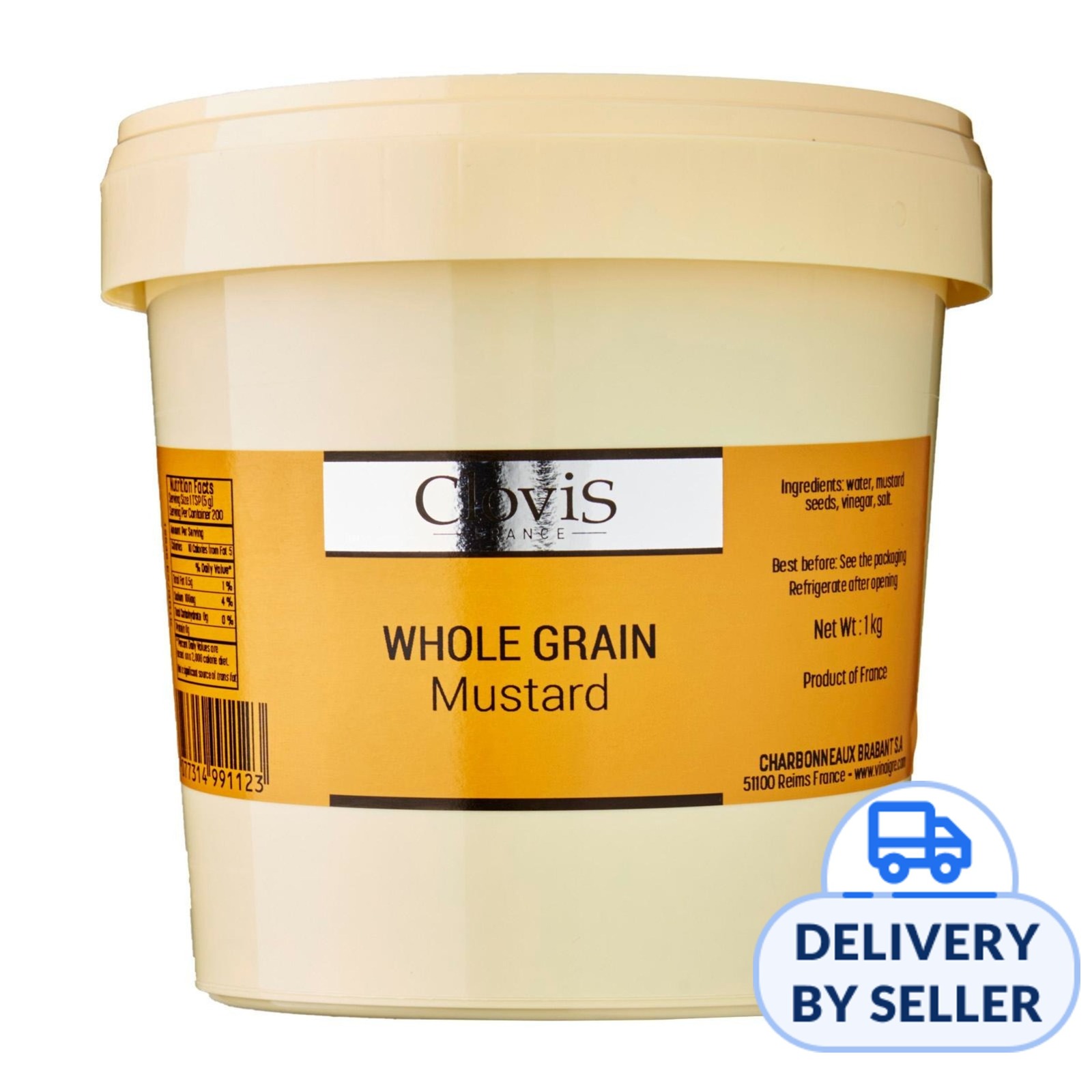 Clovis Whole Grain Mustard NTUC FairPrice