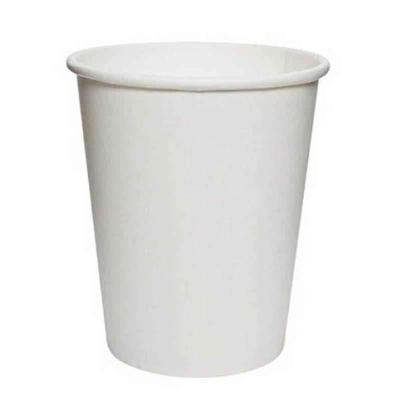 MTRADE Disposable 8 Oz White Paper Cups NTUC FairPrice