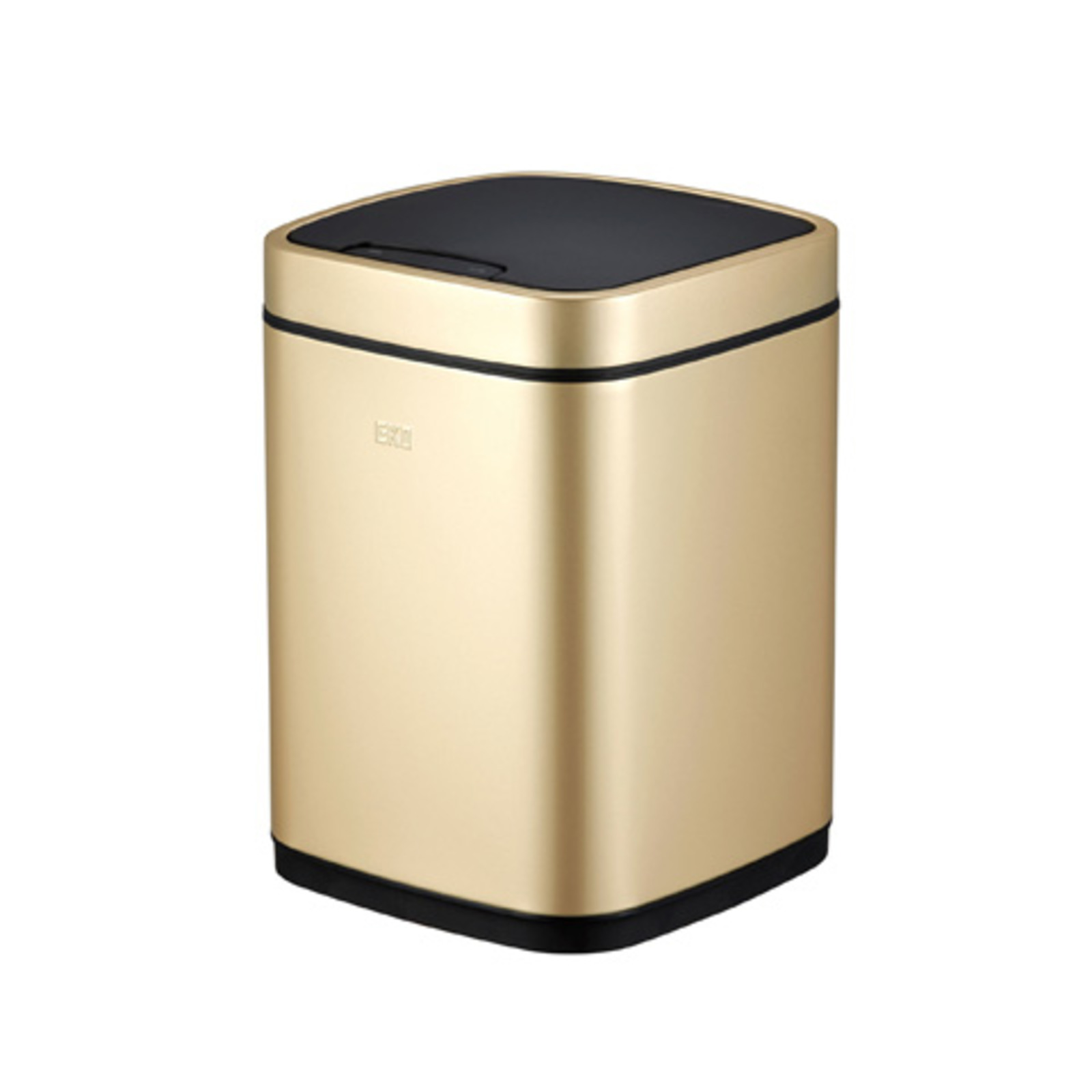 EKO Stainless Steel Sq Motion Sensor Bin 6L Champagne Gold NTUC FairPrice