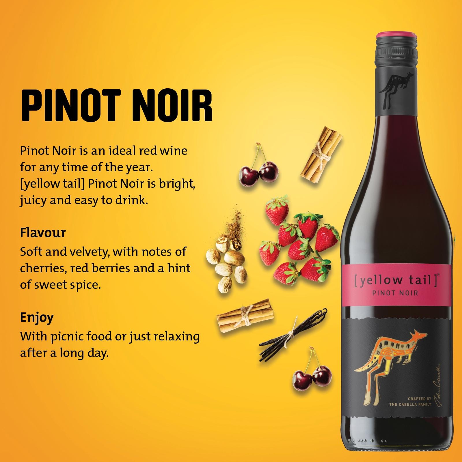 Yellow Tail Pinot Noir Case6 NTUC FairPrice
