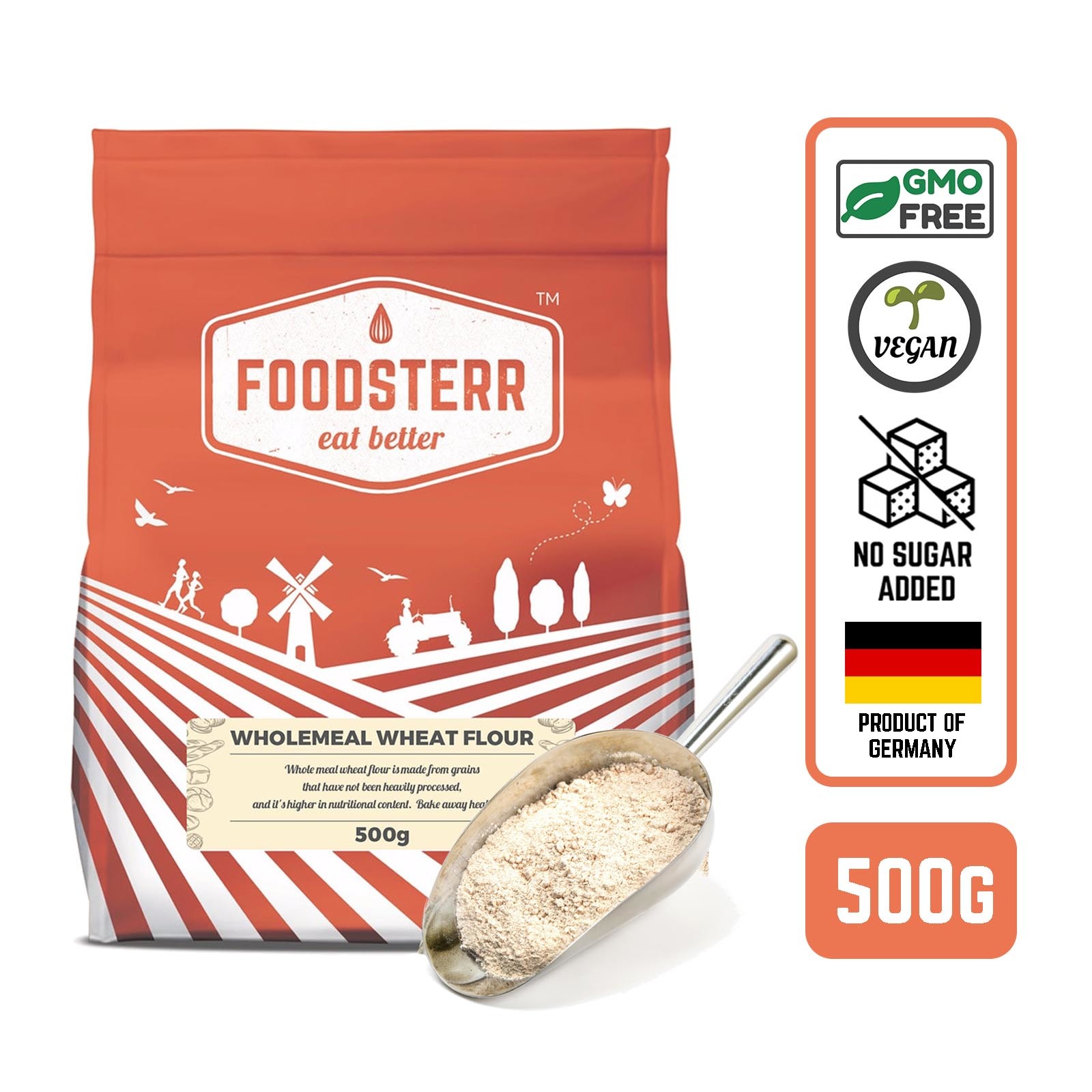 Foodsterr German Wholemeal Wheat Flour NTUC FairPrice
