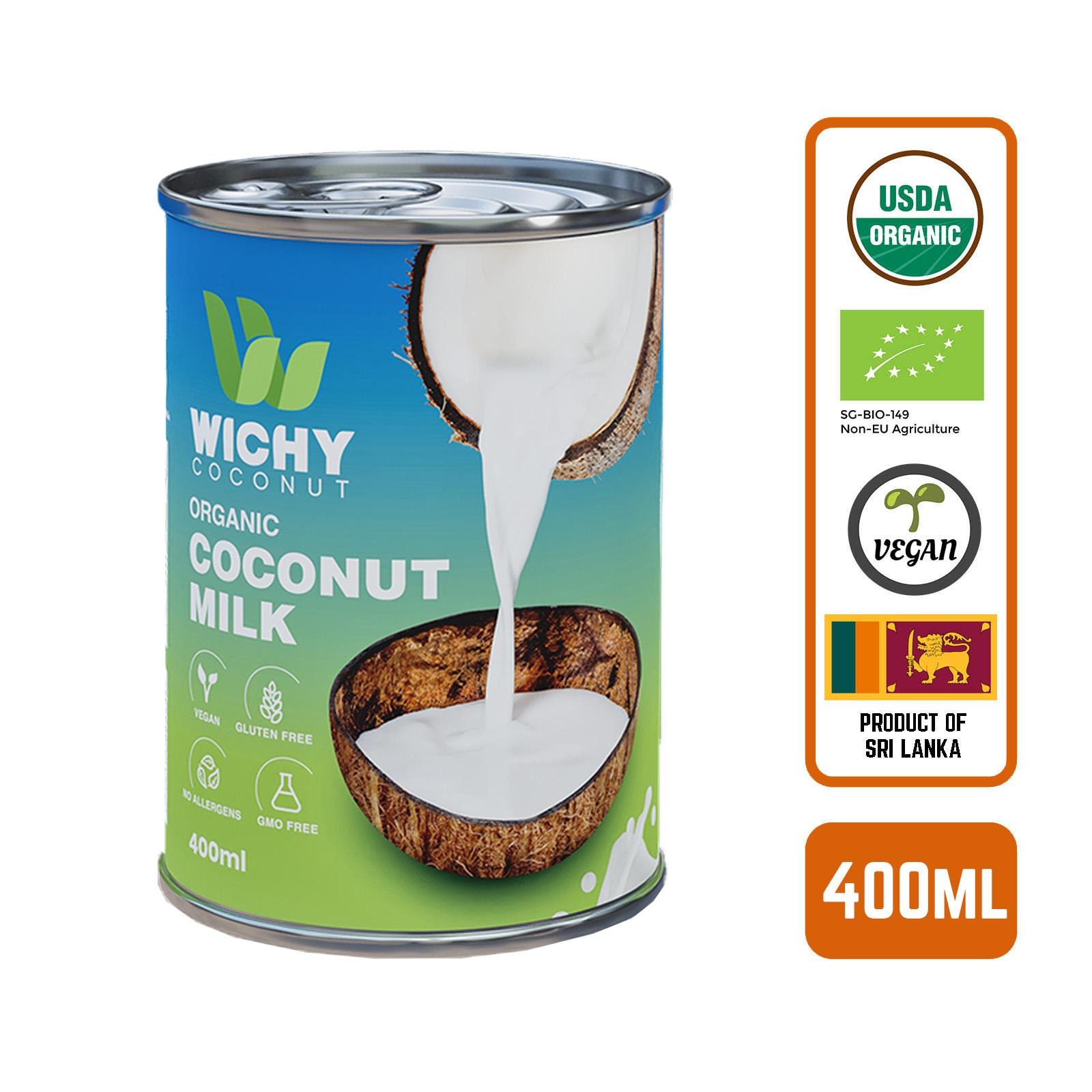 Wichy Organic Coconut Milk by Foodsterr NTUC FairPrice