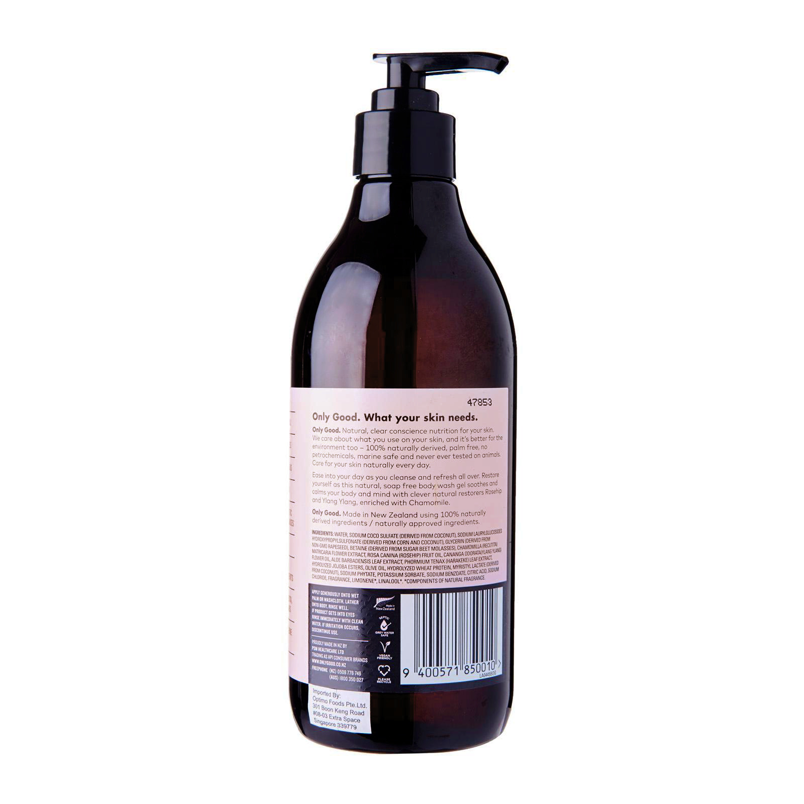 Only Good Natural Soap Free Body Wash Balance Ntuc Fairprice