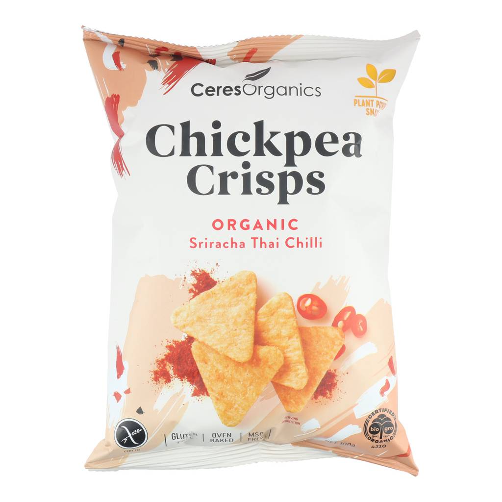 Ceres Organics Chickpea Crisps Sriracha Thai Chilli NTUC FairPrice
