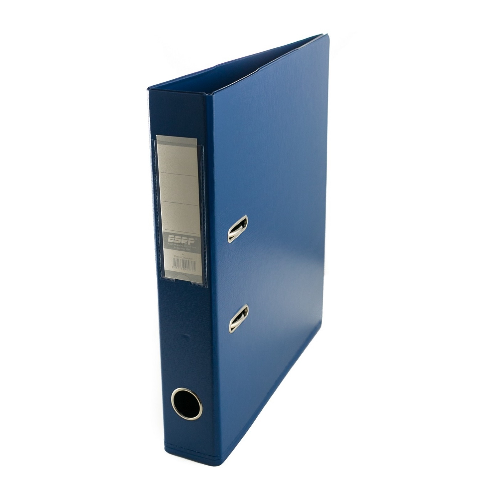 PVC Arch File 2 Inch A4 Navy Blue NTUC FairPrice