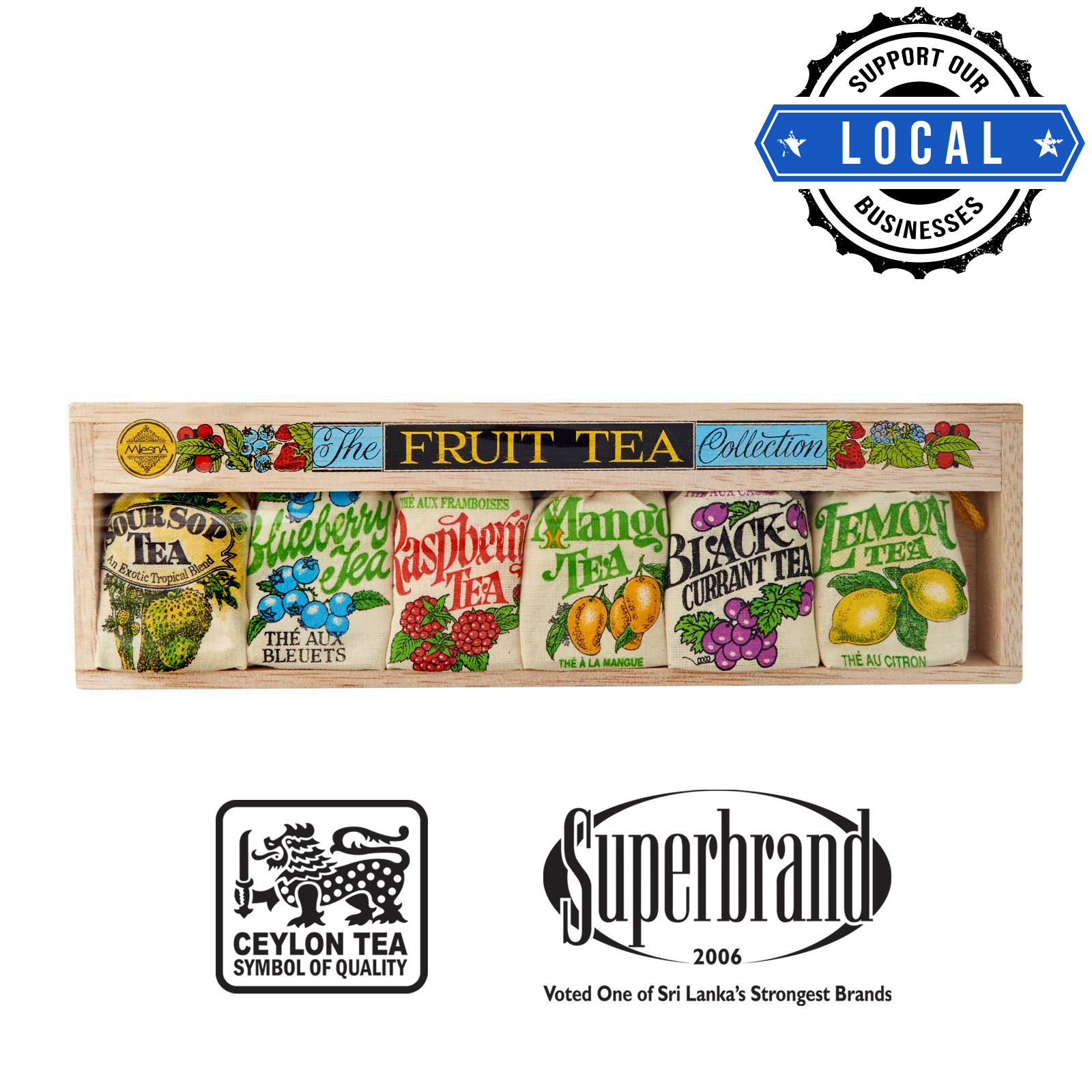 Mlesna Tea Gift Box Fruit Tea Collection Assorted NTUC FairPrice