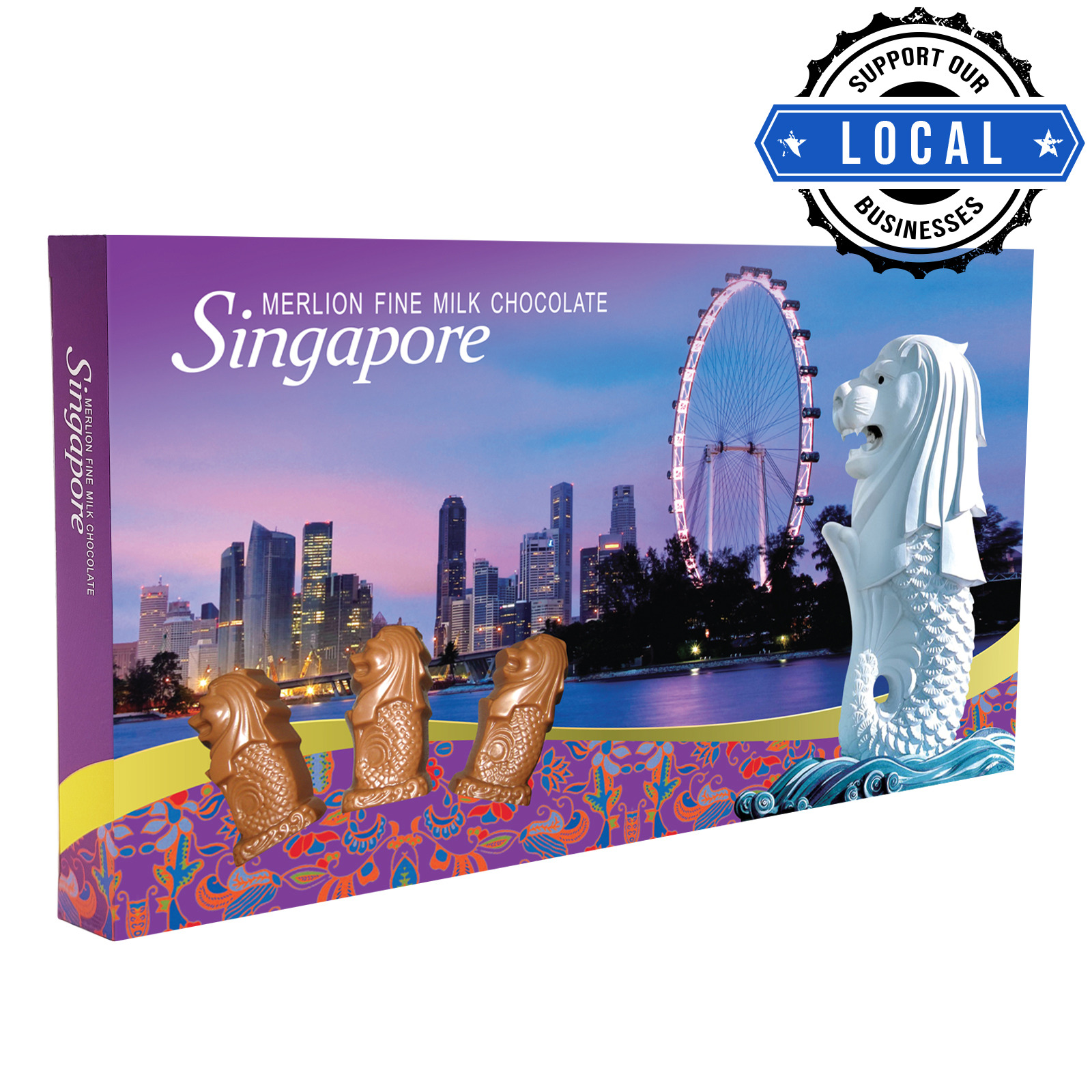 Manly Singapore Merlion Chocolate Milk NTUC FairPrice