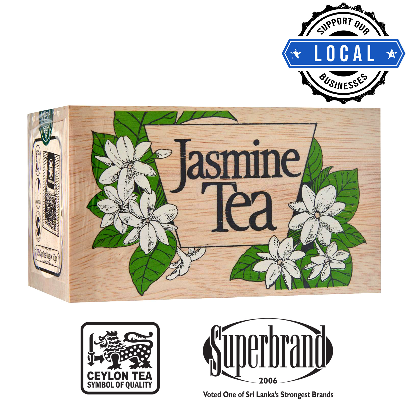Mlesna Tea Wooden Box Jasmine NTUC FairPrice