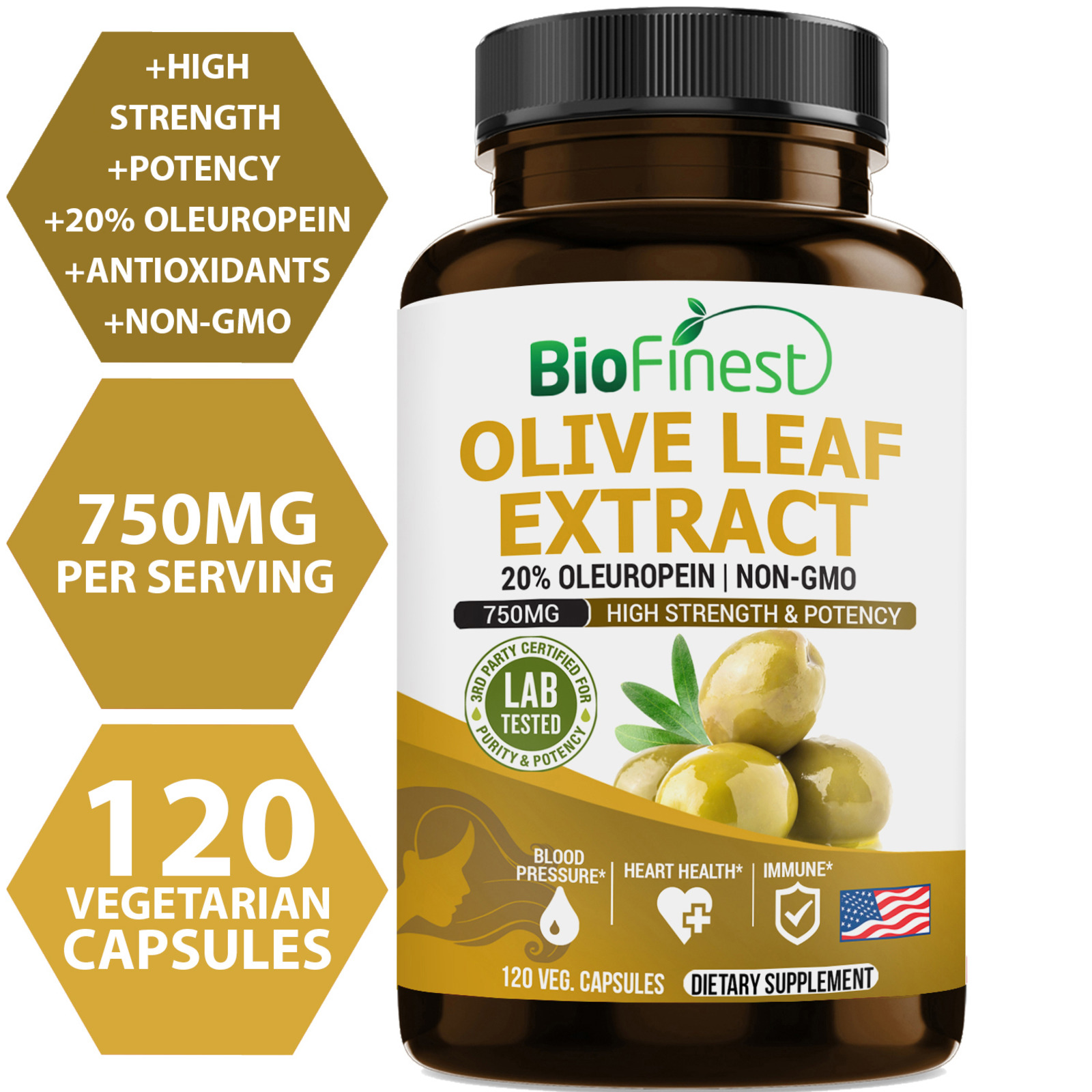 Biofinest Olive Leaf Extract Supplement NTUC FairPrice