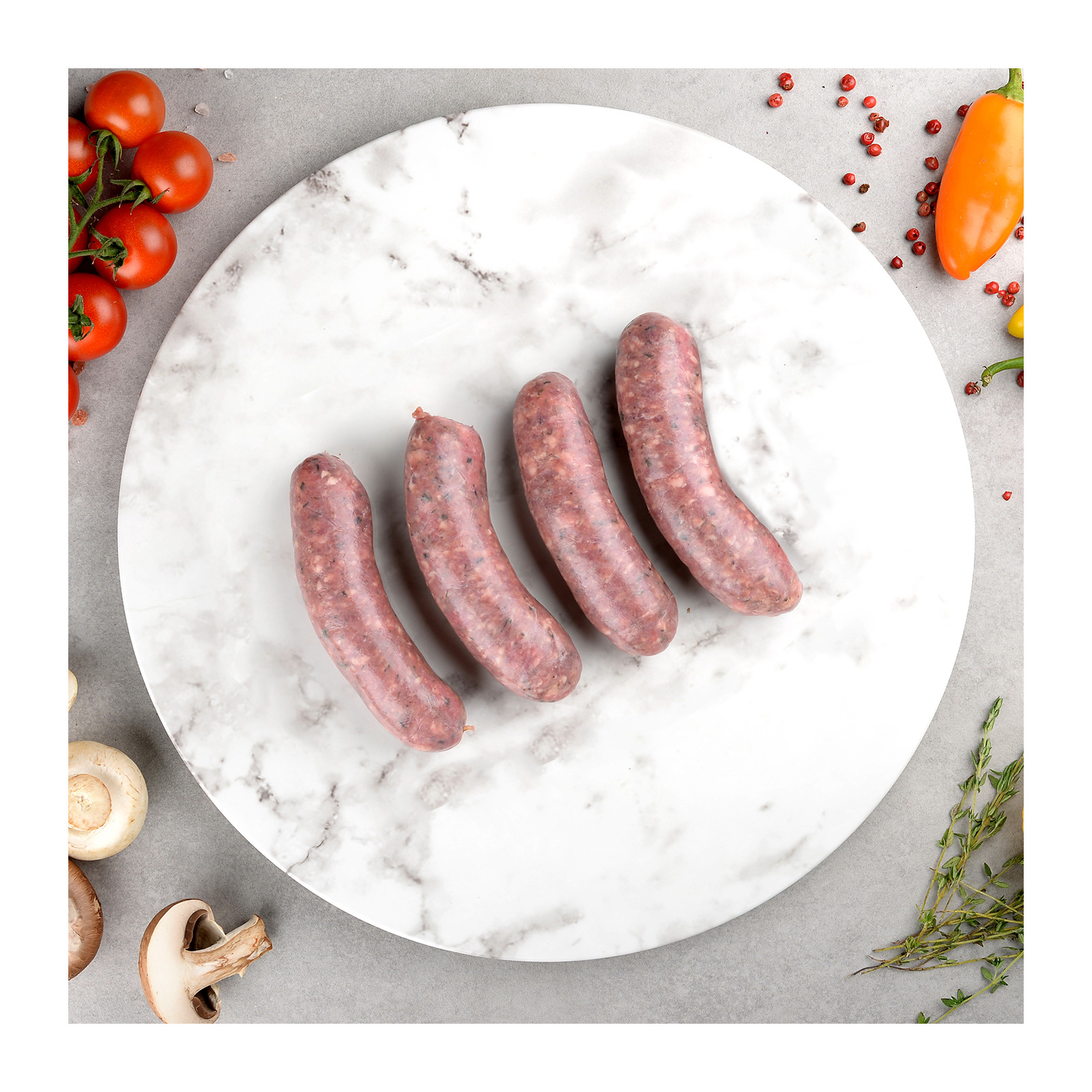 Ryan's Organic Lamb Farmhouse Sausages (Frozen) NTUC FairPrice