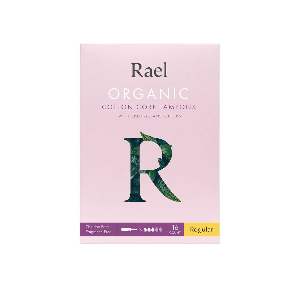 Rael Tampons with BPAfree Applicator Regular NTUC FairPrice