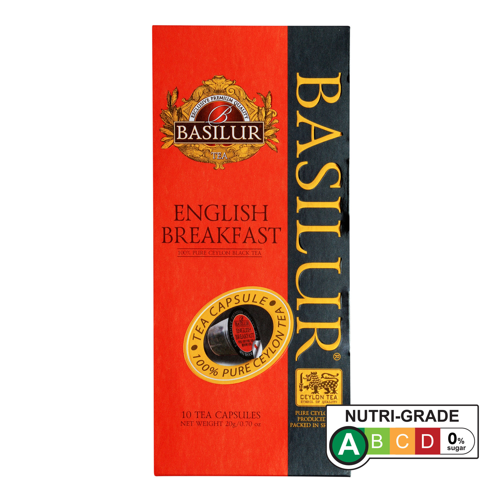 Basilur English Breakfast Tea Capsules NTUC FairPrice