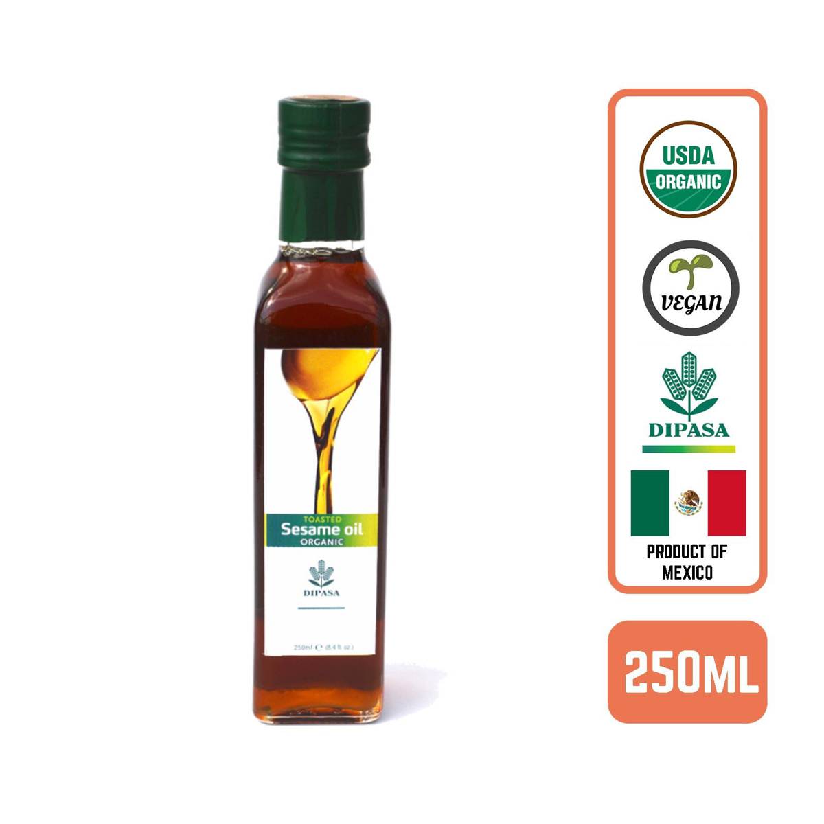 Dipasa Organic Toasted Sesame Oil By Foodsterr NTUC FairPrice