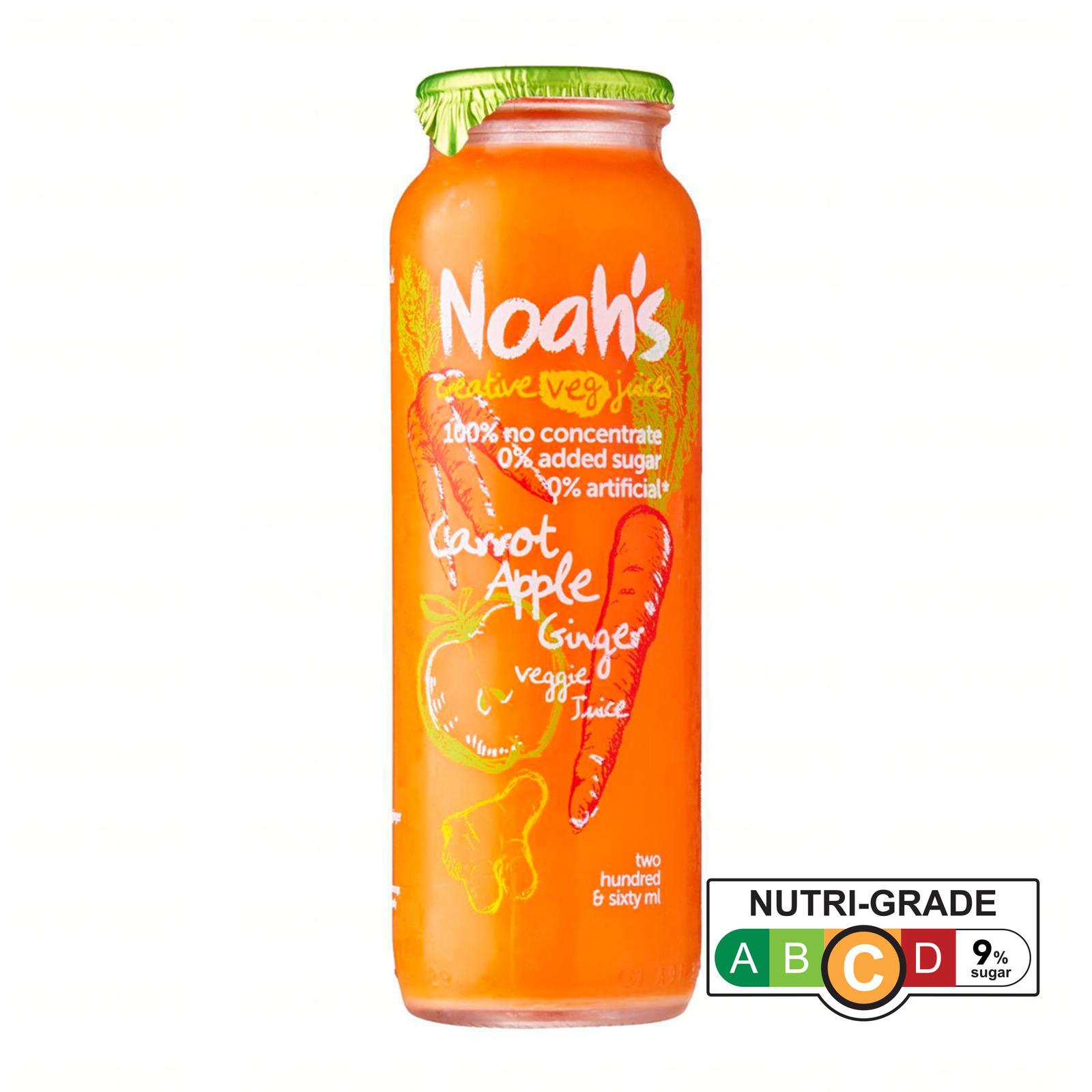 Noah's Carrot Apple Ginger Veggie Juice NTUC FairPrice