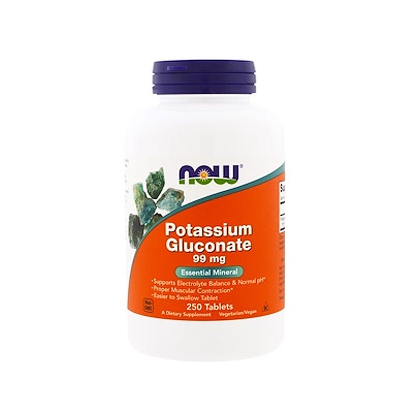 Now Foods Potassium Gluconate 99mg | NTUC FairPrice