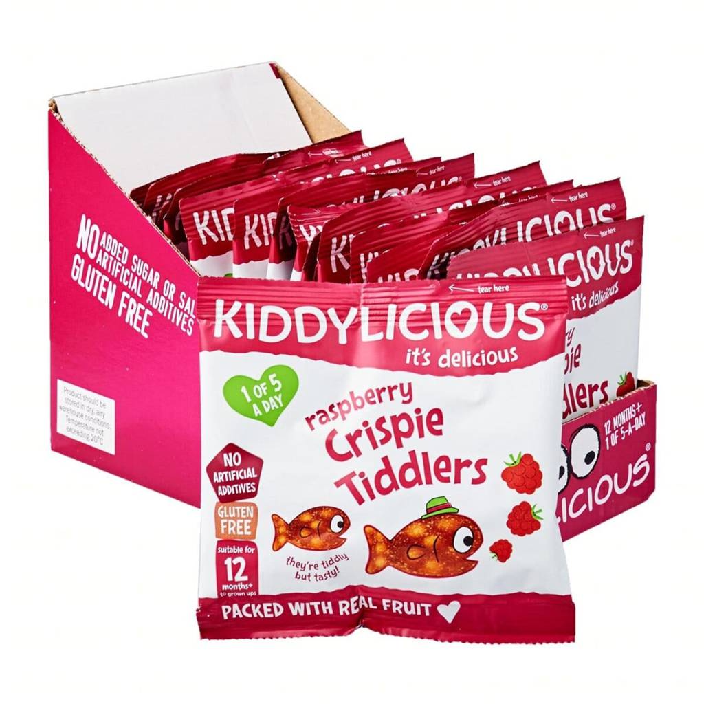 raspberry crispy tiddlers