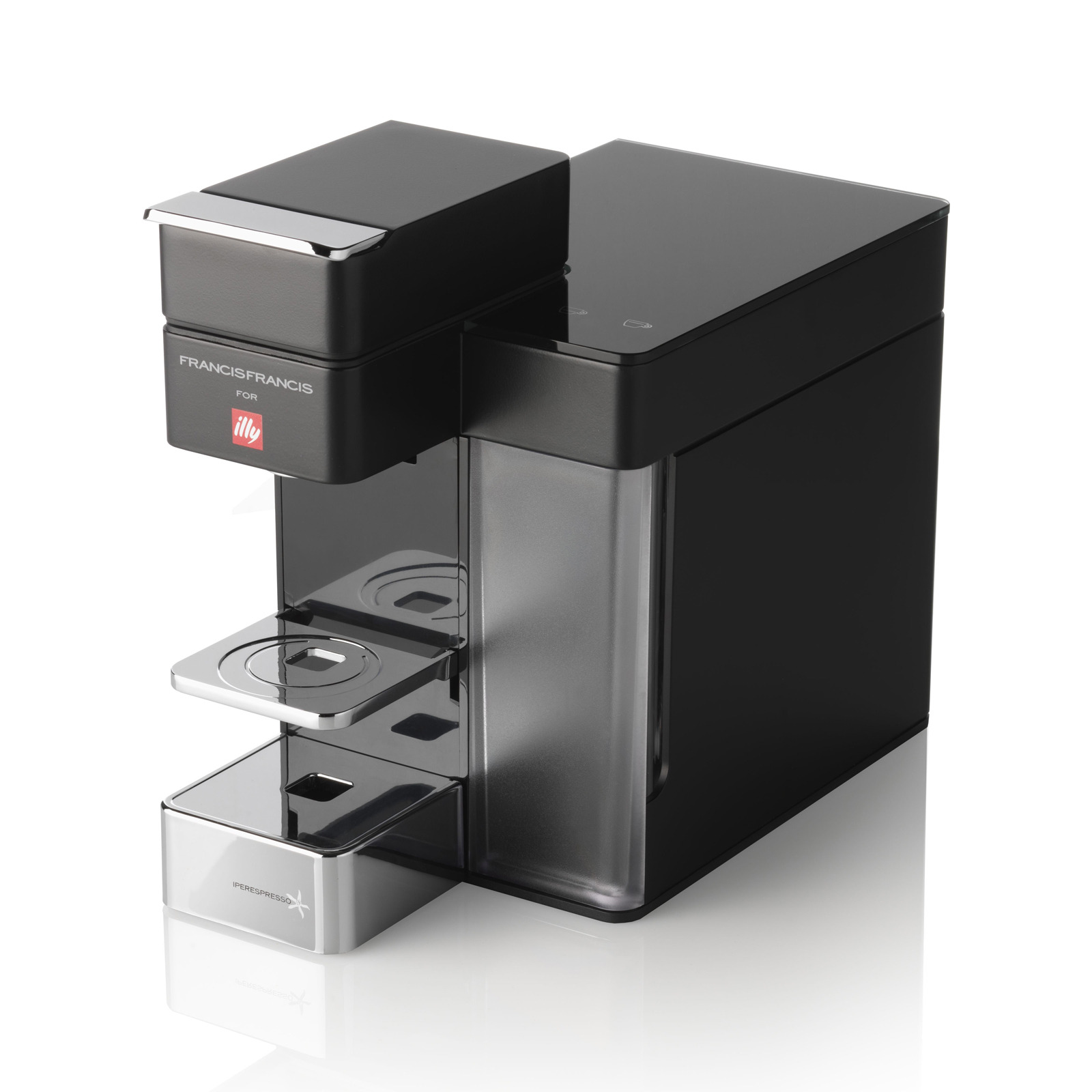 Illy Francis Francis Y5 IPSO Coffee Machine - BLACK